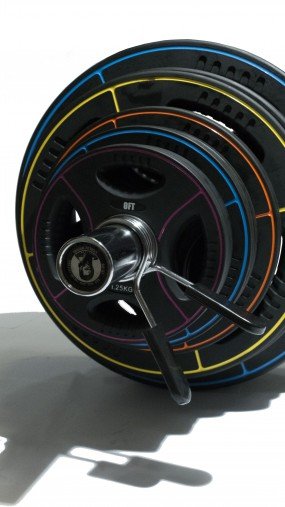 Штанга олимпийская наборная 180 кг OFT премиум (диски 50 мм с 4 хватами DPU, гриф 220 см) Штанга олимпийская наборная 180 кг OFT премиум (диски 50 мм с 4 хватами DPU, гриф 220 см)