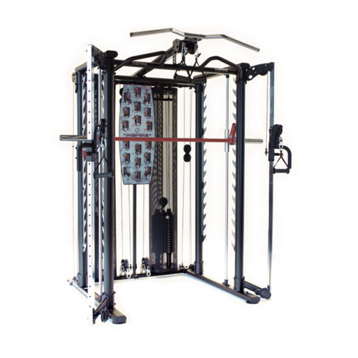 Многофункциональный силовой комплекс Inspire SCS Functional Trainer на базе Машины Смита с грузоблоками и турником Многофункциональный силовой комплекс Inspire SCS Functional Trainer на базе Машины Смита с грузоблоками и турником