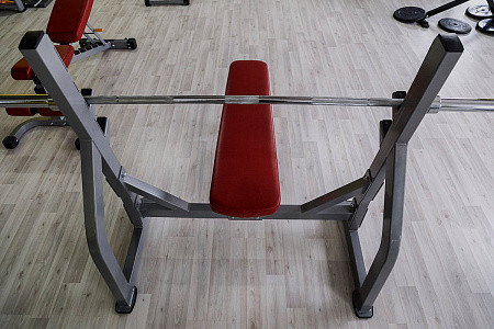 Олимпийская скамья для жима лежа со стойками AeroFit IF IFOFB Олимпийская скамья для жима лежа со стойками AeroFit IF IFOFB