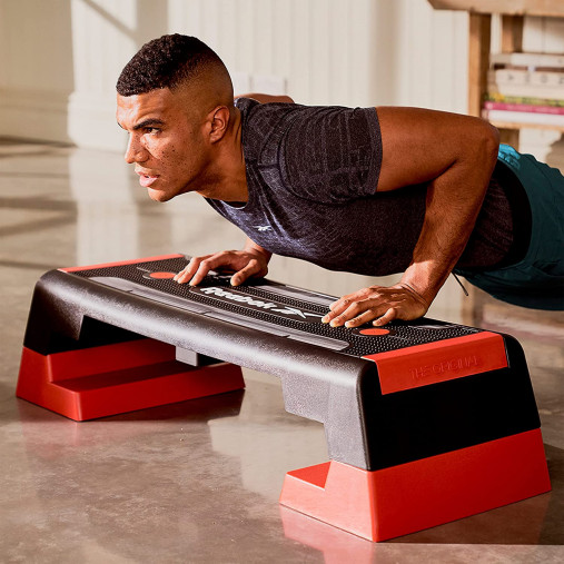 Степ-платформа Reebok step (синий/белый) RAP-11150TL