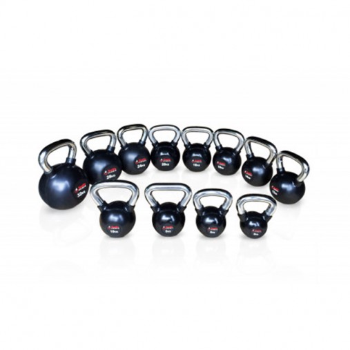 Стальная обрезиненная гиря со стальной рукояткой Smith Strength, Размер: 10 кг Стальная обрезиненная гиря со стальной рукояткой Smith Strength, Размер: 10 кг