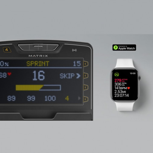 Эллиптический тренажер Matrix Performance Ascent Trainer (с изменяющимся углом наклона и длиной шага) с консолью Premium LED Эллиптический тренажер Matrix Performance Ascent Trainer (с изменяющимся углом наклона и длиной шага) с консолью Premium LED