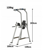 Турник Пресс Брусья MATRIX Magnum MG-A63C черный