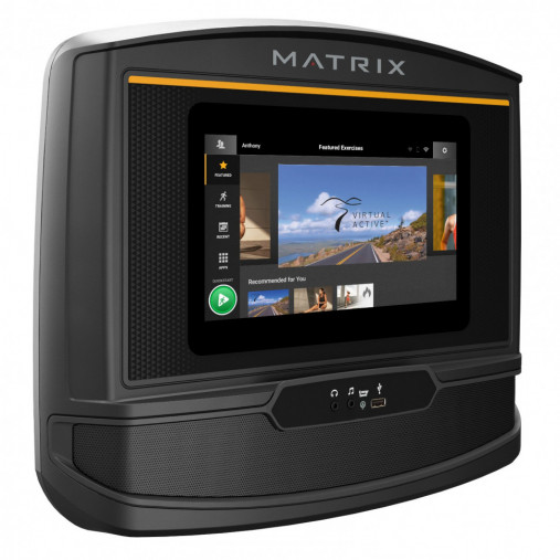 Вертикальный домашний велоэргометр Matrix U30 XER-V2 с сенсорным 10" тачскрин дисплеем