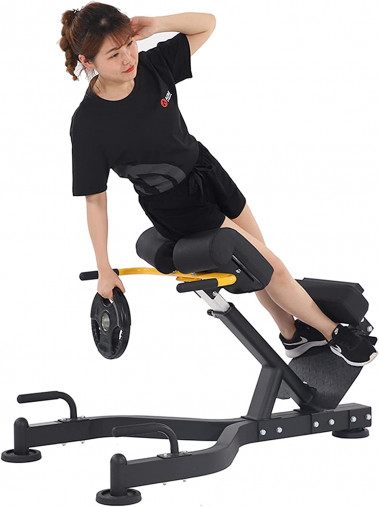 Тренажер для разгибания спины гиперэкстензия силовая REBEL P3 регулируемая Тренажер для разгибания спины гиперэкстензия силовая REBEL P3 регулируемая