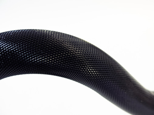 Гриф олимпийский сильноизогнутый черный 47" REBEL с замками