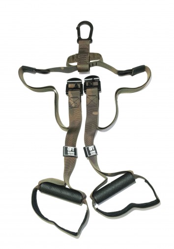 Петли для функционального тренинга хаки SQUAD OFT с дополнительным карабином Петли для функционального тренинга хаки SQUAD OFT с дополнительным карабином