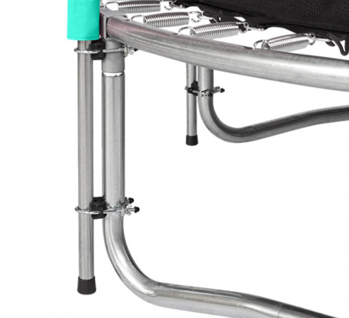 Каркас батута в сборе может выдерживать статическую нагрузку до 500 кг. 