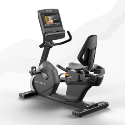 Горизонтальный велотренажер Matrix Performance. Консоль Touch Base Горизонтальный велотренажер Matrix Performance. Консоль Touch Base