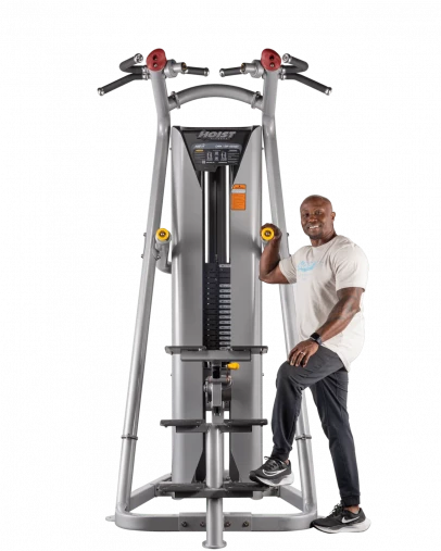 Гравитрон Подтягивание, Отжимание с помощью Hoist RS-2700 Roc-It Chin/Dip Assist (обновленная модель 2025г)