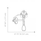 Гребная тяга сидя Hoist ROC-IT RS-1203 черный (2025)