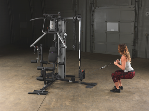 Силовой центр мультистанция Body-Solid G2B со стеком 73 кг и опцией Multi-Hip для проработки бедер, голеней и ягодиц Силовой центр мультистанция Body-Solid G2B со стеком 73 кг и опцией Multi-Hip для проработки бедер, голеней и ягодиц