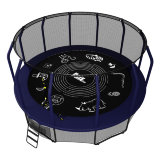 Батут UNIX line 14 ft (4.27 м) SUPREME GAME (blue)