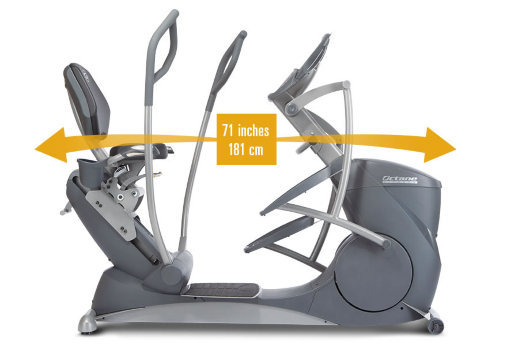 Эллиптический велотренажер Octane Fitness xR6000, длина 181 см