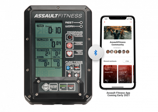 Вертикальный велотренажер эйрбайк ASSAULTBIKE PRO