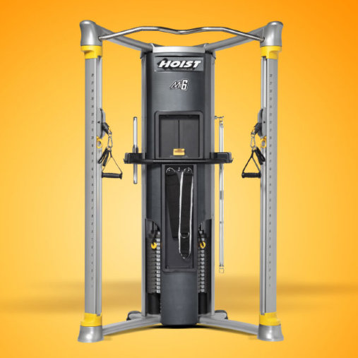 Силовой мультикомплекс функциональный тренажер Hoist Mi6 (максимальная комплектация, два стека по 91 кг) Силовой мультикомплекс функциональный тренажер Hoist Mi6 (максимальная комплектация, два стека по 91 кг)