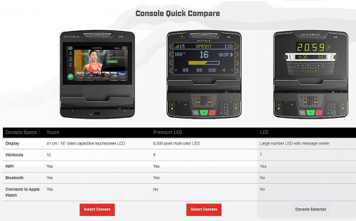 Степпер Matrix Endurance. Консоль LED Степпер Matrix Endurance. Консоль LED