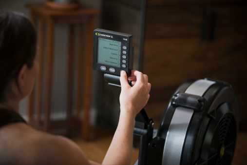 Комплект Concept2: гребной тренажер RowErg + лыжный тренажер SkiErg (c подставкой) Комплект Concept2: гребной тренажер RowErg + лыжный тренажер SkiErg (c подставкой)