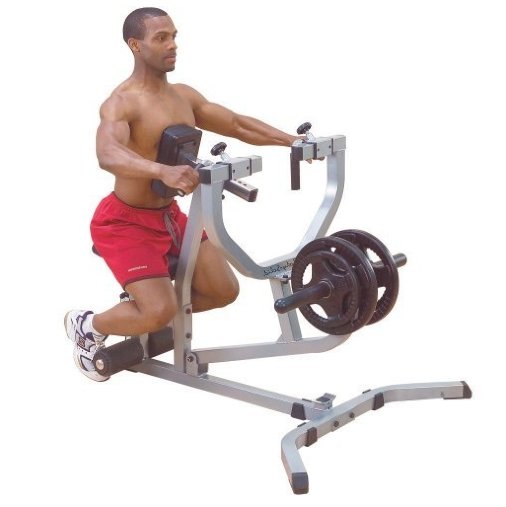 Регулируемые в 4-ех положениях рукоятки повышают или уменьшают нагрузку на мышцы средней части спины. Регулируемые в 4-ех положениях рукоятки повышают или уменьшают нагрузку на мышцы средней части спины.