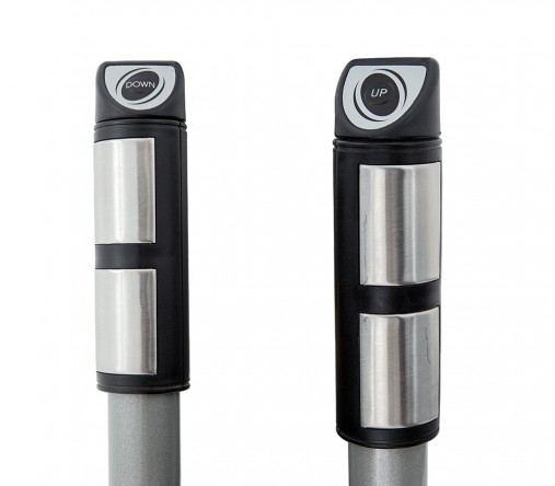 Сенсорные датчики и кнопки изменения нагрузки встроенные в поручни